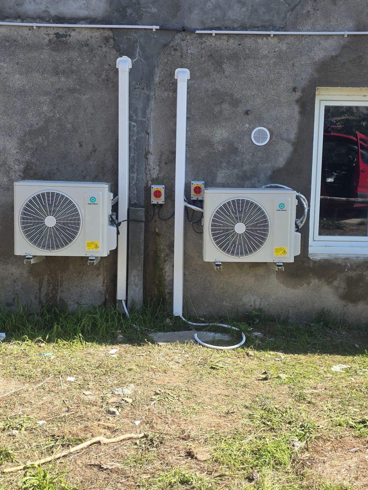 Réseaux frigorifiques et électriques organisés